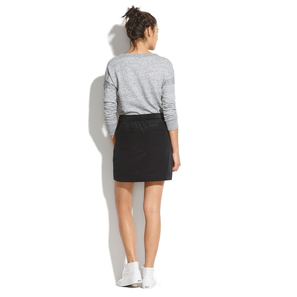 MADEWELL Silk Mini Skirt - Picture 1 of 8